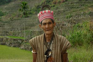Old Batad man - I think he is now a professional Batad photo model so you will see him around