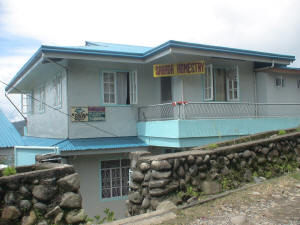 sagada homestay outside view