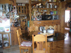 Sagada Homestay kitchen