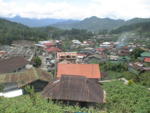 View from Sagada Homestay