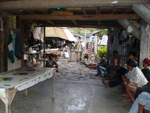 Gilbert Homestay - communal area below bedrooms