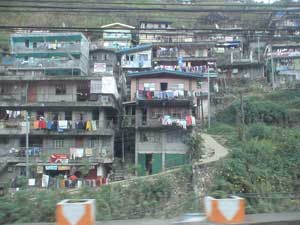 Ugly Baguio view from road