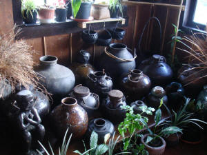 antique Chinese trade jars